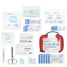 BIOS Living  First Aid Kit - 75 pieces -Kit Dimensions: 6.9 x 5.1 x 2.6" / 17.5 x 13 x 6.5 cm