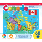 Masterpieces Puzzle Company 60 Piece Jigsaw Puzzle - Canadian Map-4