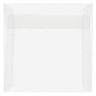 JAM Paper Square Translucent Vellum Invitation Envelopes - 6" x 6" - Clear - 25 Pack (GTGN515)-Clear