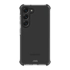 AXS PROShield Plus Drop-tested Clear Case for Samsung Galaxy S23 - Black-Anti-UV material offers a crystal clear design