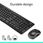 Logitech MK270 Wireless Keyboard and Mouse Combo for Windows-Designed to be equally comfortable for both left- and right-handed users, plus its smooth cursor control allows easy navigation on most surfaces