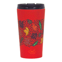 Oscardo Leah Dorion Fall Winds of Change Indigenous Art Travel Mug-Authentic Indigenous Art Design - Features licensed artwork by First Nations, Inuit, and Métis artists from across Canada, celebrating Indigenous culture and creativity