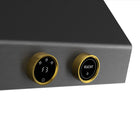 KUCHT KRHG300-GL 30" 900 CFM Under‑Cabinet Range Hood with Digital Controls - Gemstone/Gold-High quality 1.0 mm thickness 304 grade stainless steel pro-style range hood will enhance the look of your gourmet kitchen