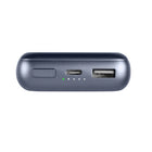 LOGiiX Piston Power 20000 mAh Aluminium Power Bank - Midnight Blue-Charge up to 2 devices simultaneously with additional built-in USB-A port