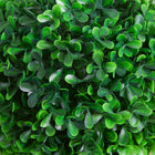 HOMCOM 23.6" Artificial Boxwood Topiary Tree - Green - 2 Pack-No green thumb required with easy maintenance 