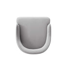 Manhattan Comfort Carrington 20.9" Modern Glam Velvet Upholstered Dining Armchairs - Light Grey - Set of 2-30 Day Limited Manufacturer's Warranty