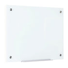MasterVision River Magnetic Glass Dry-Erase Whiteboard - 24" L x 36" W-Tempered glass for safer use with 4mm thickness