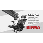 COUGAR Speeder One Mesh Reclining & Tilting Chair - Black-Premium Piston Lift Height Adjustment: Easily adjust the chair’s height for a perfect ergonomic fit with the TÜV-certified Class 4 gas lift cylinder, ensuring safe, reliable, and smooth operation