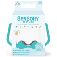Glo Pals Sensory Jars - Surfs Up Blue-Water-activated jar cycles through 9 soothing colours