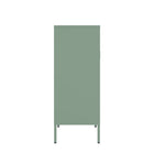 Manhattan Comfort Amelia 31.5" Modern Accent Cabinet - Green-Home Assembly Required. All Hardware Included