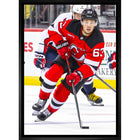 Jesper Bratt New Jersey Devils - Framed Canvas - 22" x 31"-Premium canvas print with gallery-wrapped edges