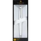 A.T. Cross Bailey Light Polished White Resin and Gold Tone Ballpoint Pen - Fine - Black Ink-5