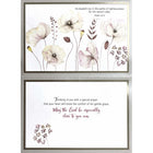 Rosedale Gold Friendship Greeting Cards/Envelopes - 5-1/2" x 8" - Religious: Encouragement - 6 Pack-Printed on premium uncoated paper