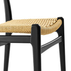 Modway Wynn Rope and Wood Dining Side Chairs - Black/Natural - 2 Pack-10