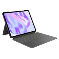 Logitech Combo Touch iPad Pro 13" (M4&M5) 2024 Keyboard Case - Graphite - English-Compatibility: For iPad Pro 13-inch (M4 & M5) (2024 & 2025) – A2925, A2926, A3007, A3360, A3361, A3362; not designed for use with iPad Pro with Nano-texture glass