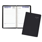 AT-A-GLANCE 2027 Daily Appointment Book - 8" H x 4-7/8" W - Black - Bilingual-Page size: 8" H x 4-7/8" W