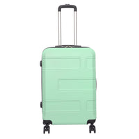Nicci Deco 24" Luggage - Mint Green-ABS outer shell