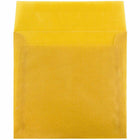 JAM Paper Square Translucent Vellum Invitation Envelopes - 8.5" x 8.5" - Gold - 25 Pack (PACV597)-Quantity: 25 envelopes per pack
