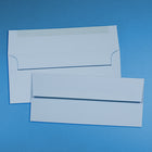 JAM Paper #10 Business Envelopes, 4 1/8 x 9.5, Baby Blue, 100 Pack (2155778g)-Material: paper