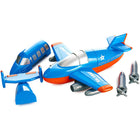 Popular Playthings Magnetic Build-A-Plane-Flip the wing into four different positions