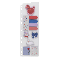 Pep Rally Sticky Note Set - Bonjour Bestie - 11 Pack-Includes 11 different sticky note pads