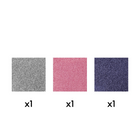Cricut Smart Iron-On Glitter Matless Heat Transfer Vinyl - Nebula Sampler - 13" x 12"-Requires no machine mat to save time and simplify your making. Plus, cuts up to 12 ft (3.6 m) for repeat cuts, batches and more