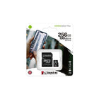 Kingston 256 GB Canvas Select Plus MicroSD Card with SD Adapter-Optimized for use with Android devices