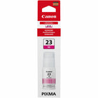 Canon GI-23 Magenta Ink Bottle for PIXMA G620 Printer-Magenta