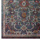 Modway Tribute Every Distressed Vintage Floral Area Rug - 8 ft W x 10 ft L - Multicolored-Stain Resistant / Easy to Clean
