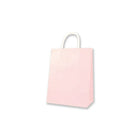 Millbrook Studios Kraft Bags - Medium - Light Pink - 12 Pack (00511)-10.13" x 4.75" x 7.88"