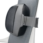 Fellowes I-Spire Series Lumbar Cushion, Grey (9311603)-Breathable mesh fabric enhances personal comfort
