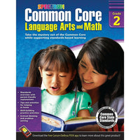 eBook: Spectrum 704502-EB Common Core Language Arts and Math - Grade 2-You will receive two emails: one confirming your entire order, and one with a "Download Software" buttonYou can download immediately or return to your email to download later