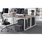 Ceha Canada 2-Drawer Metal Pedestals - Black-6