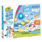 Crayola Magic Light Up Bluey Stamper-Light up toys: the stamper lights up to indicate the selected colour, adding an extra layer of magic to the stamping experience