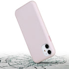 General Supply Goods + Co iPhone 11 XR Vegan Leather Case with Metallic Buttons - Pink Clay-Soft vegan leather