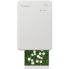 Canon SELPHY QX20 Compact Photo Printer - White-Built-in battery that is easily recharged via a standard USB-C charging port (charger not included)