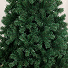 MotionGrey Artificial Christmas Tree - 6 ft Hinged Tree with Warm LED Lights - Green-6