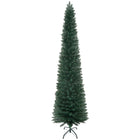 HOMCOM 7' Pencil Artificial Christmas Tree - Green-Artificial Christmas tree in a realistic tree-style 