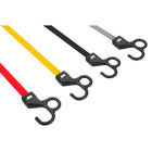 CAT 12-Piece Flat Bungee Straps with Safety Hooks & Storage Bag-Built to Last in Any Weather: These UV and weather-resistant bungee straps with hooks are tough enough to handle rain, sun, and all outdoor conditions, ensuring long-lasting performance wherever you go