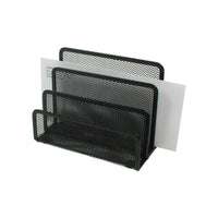 Winnable 3 Compartment Mini Sorter - Black-Allows you to effectively utilize most of the space available with maximum usage, placement, mounting, organizational dependability