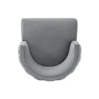 Manhattan Comfort Maya 24.02" Modern Velvet Upholstered Dining Chair - Grey-23.23" L x 20" W x 30.71" H