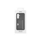 Samsung Card Slot Cellphone Case for Galaxy A36 - Black-Aesthetic translucent color