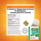 Twinings Superblends Probiotics+ Peppermint & Fennel Herbal Tea Bags - 18 Pack-Contains BC30™ probiotics identified in the ingredient statement as Bacillus coagulans GBI-30, 6086