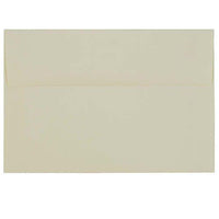 JAM Paper A8 Strathmore Invitation Envelopes - 5.5" x 8.125" - Ivory Laid - 50 Pack (90810172I)-Ivory Laid Paper Envelopes