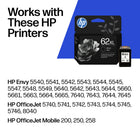 HP 62XL Black High Yield Original Ink Cartridge (C2P05AN)-Get up to 2X the pages with Original HP XL ink cartridges compared to standard cartridges
