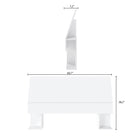 Nexera Storage Headboard - Queen Size - White-5