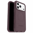 OtterBox Defender Pro Compatible with MagSafe Case with Camera Control for iPhone 17 Pro Max - Trailhead Purple-Built rugged yet thin with grippable rubber edges for secure carry & shock absorption