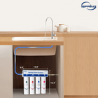 iSpring CU-A4 4-Stage Under Sink 0.1 Micron Ultrafiltration System-4 - Stage Ultra Filtration System: PP Sediment Filter (removes larger particles like rust, sand, dirt). Ultra Filtration Filter (contains hollow fiber membrane technology with a pore size of just 0.01 microns. ) KDF and GAC Filter (provides much better control of particularly problematic contaminants including chloramine, hydrogen sulfide, heavy metals, and other compounds). Fine Activated Carbon Filter (provides final polishing)