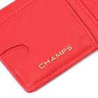 Champs Iconic Access Cardholder - Red-Easy access ID window