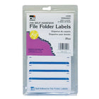 Charles Leonard File Folder Labels Blue, 2976 Pack-Great for colour coding and organizing files